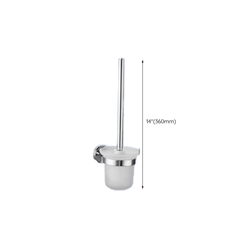 Lisslune | Contemporary bathroom accessory set made of aluminum with towel holder/bath shelf