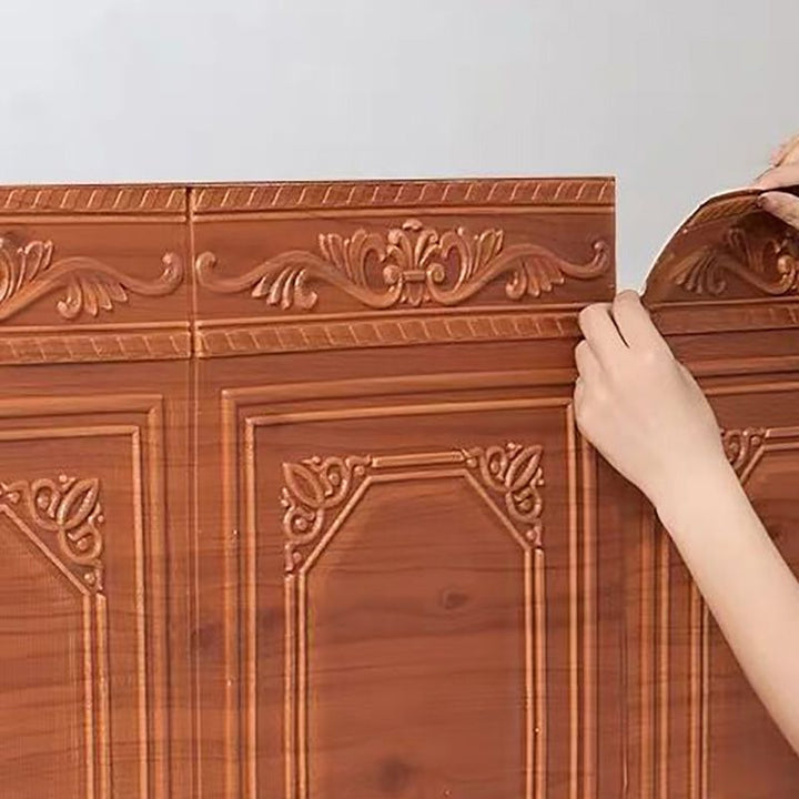 Lisslune | Classic Wall Access Door Peel and Stick 3D Embossed Wall Ceiling for the Living Room