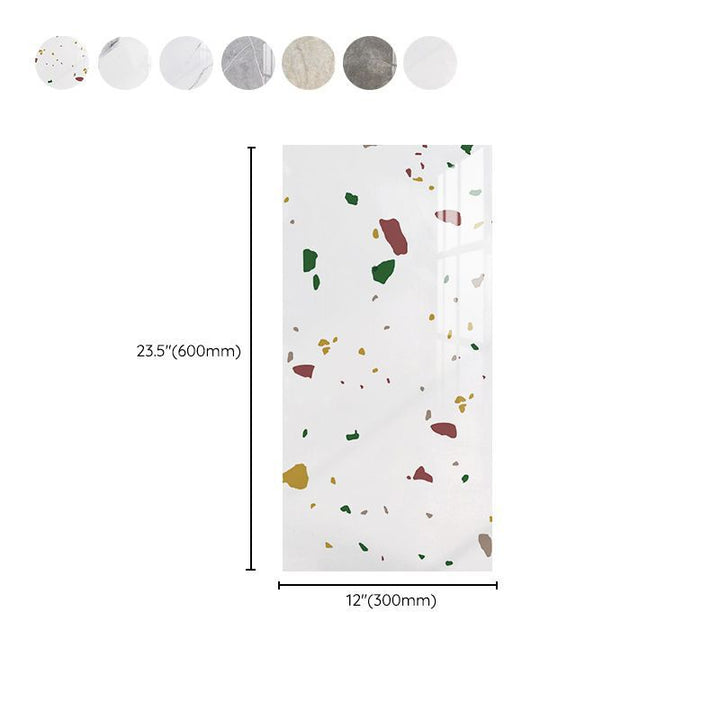 Lisslune | Bathroom Wall Floor Tile Peel and Stick Marble Pattern Wall Floor Tile