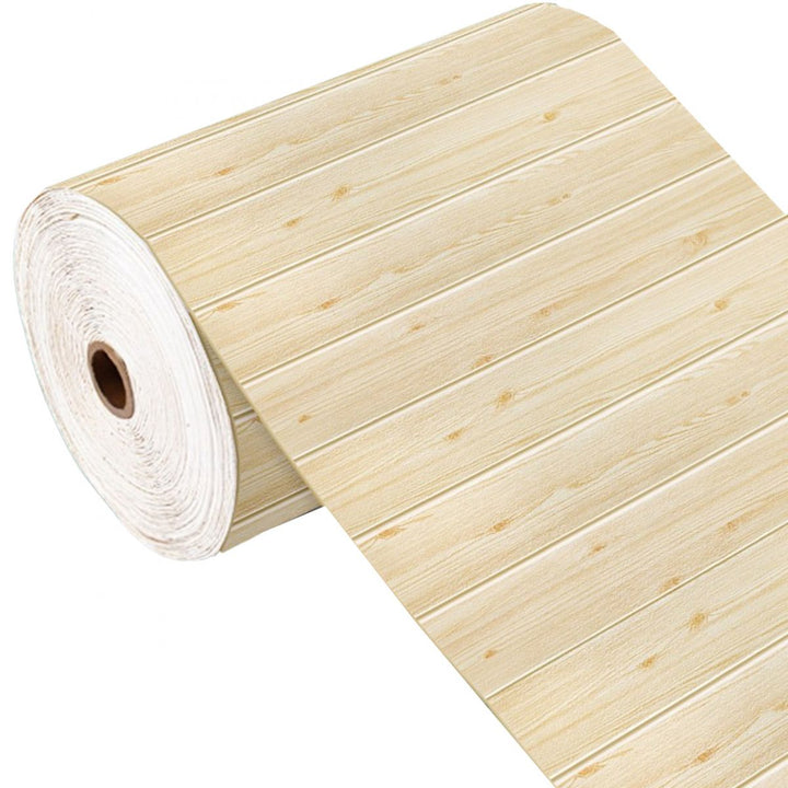 Lisslune | Modern Pearl Wainscoting PVC Wall Access Panel Peel and Stick Foam Trim