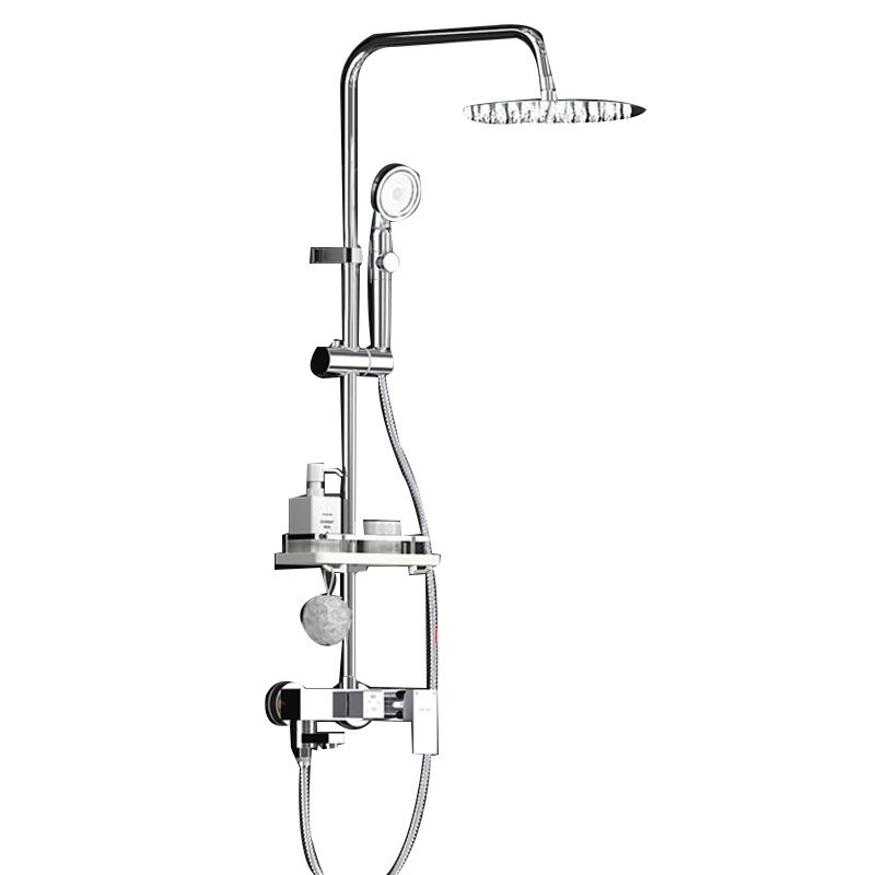 Lisslune | Wall-mounted shower system handle lever spot resist copper shower system