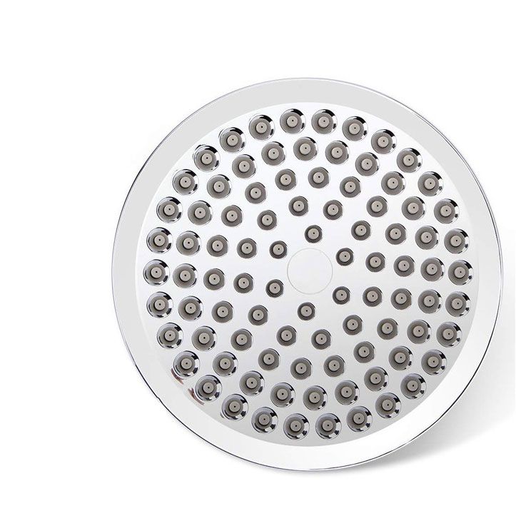 Lisslune | 4-Setting Silver Shower Set Hidden Wall Mount Holder Tee with Socket