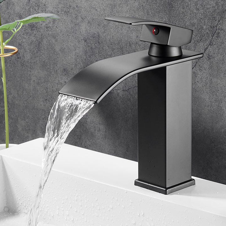 Lisslune | Vessel Sink Faucets Single Lever Mixer Modern Faucets for the Bathroom