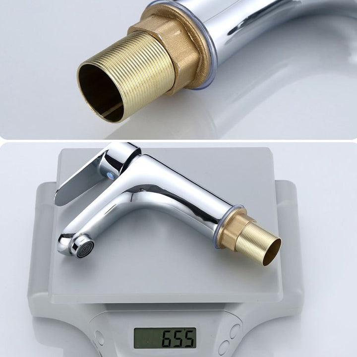 Lisslune | Modern Sink Faucet Solid Brass Sink Faucet for the Bathroom