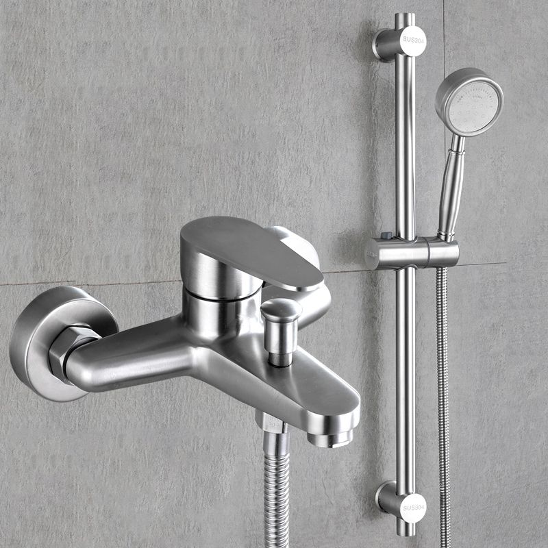 Lisslune | Contemporary Bathtub Filling Trim 304 Stainless Steel Wall Mounted Bathtub Faucet