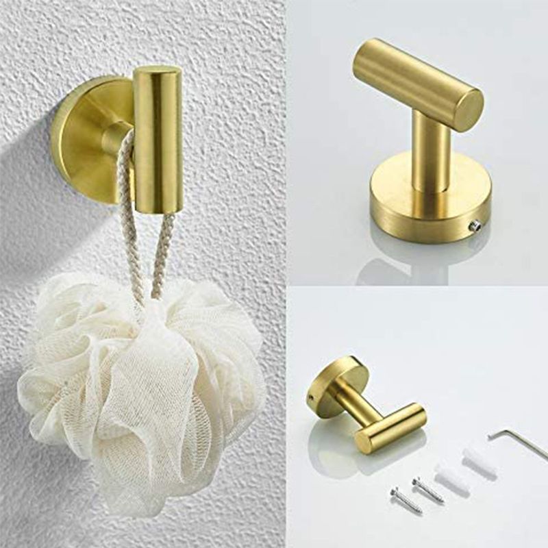 Lisslune | Traditional Bathroom Hardware Accessory Set Towel Ring/Bathrobe Hook/Towel Bar