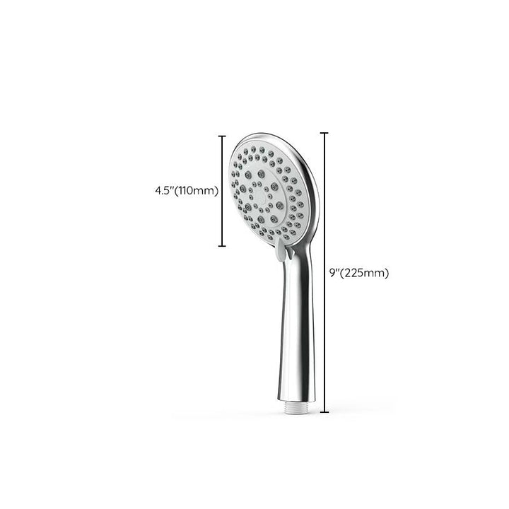 Lisslune | Basic handheld shower round standard shower heads in silver
