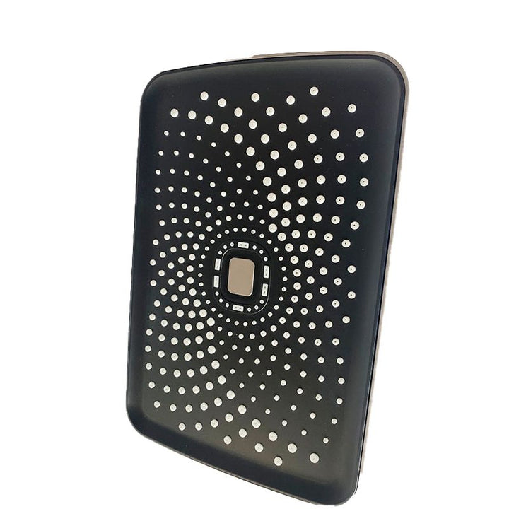 Lisslune | Black Large Shower Head Standard Spray Pattern with Hand Shower