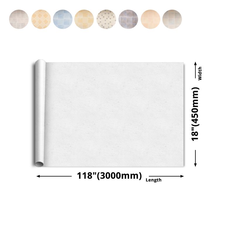 Lisslune | Modern Peel and Stick Wall Covering PVC Mosaic Tiles Field Tiles for the Kitchen
