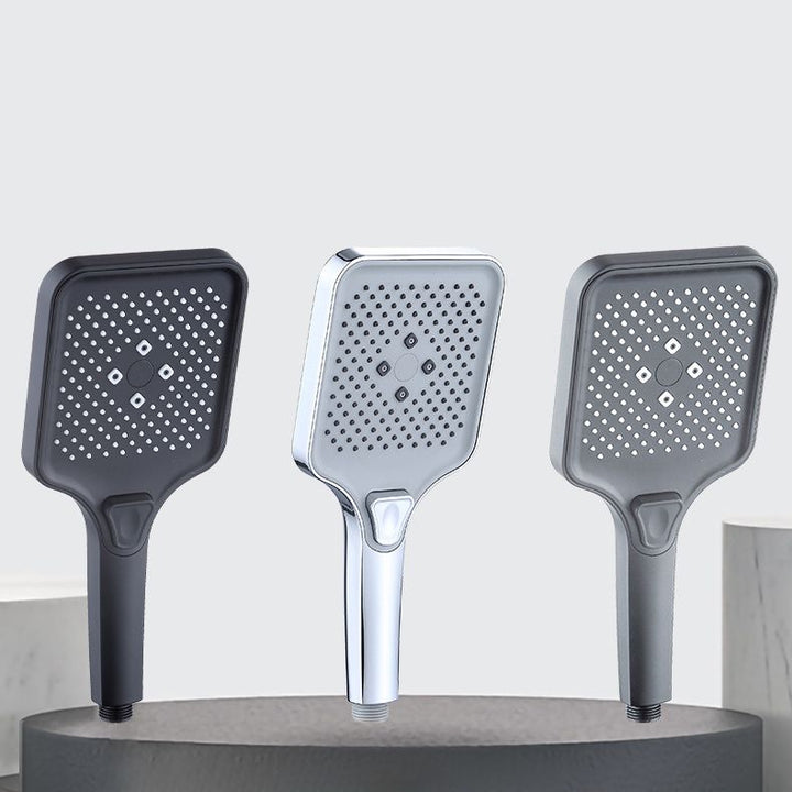 Lisslune | Square Showerhead Combo Modern Rainfall Adjustable Showerheads