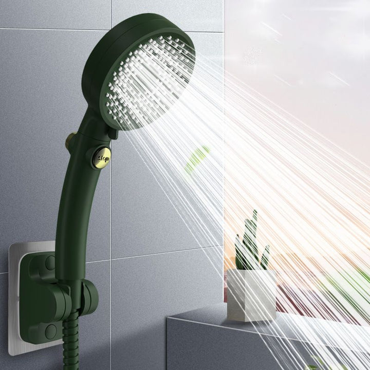 Lisslune | Plastic gloves round adjustable spray pattern hand shower