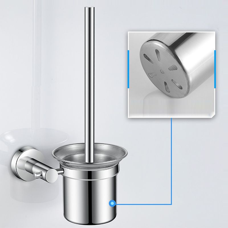 Lisslune | Modern Stainless Steel Bathroom Set Paper Holder Bathroom Shelf Bathroom Accessories