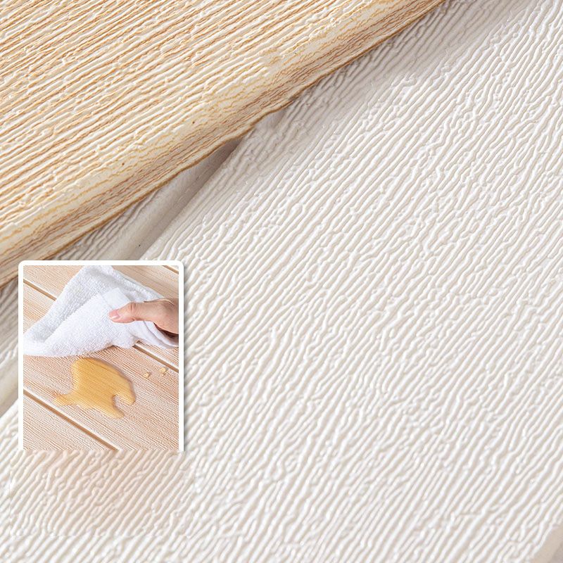 Lisslune | Farmhouse Wall Planks Wood Grain Bedroom and Living Room Wall Panels