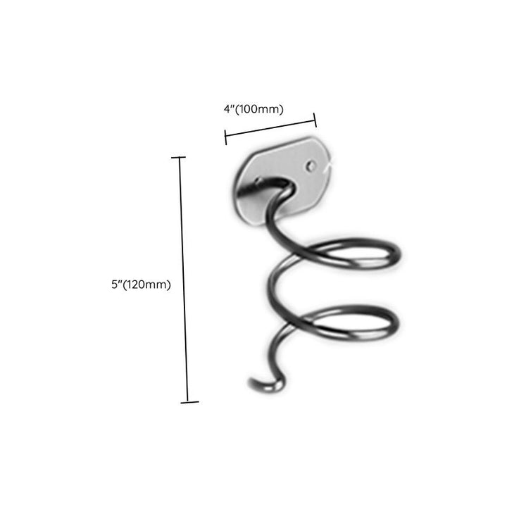 Lisslune | Modern gray bathroom accessory set bathroom shelf bath hardware set