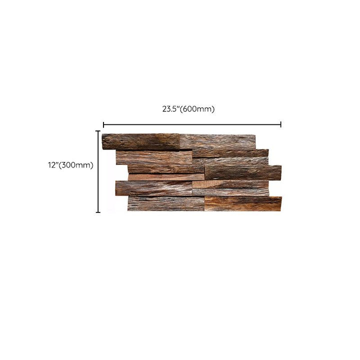 Lisslune | Solid Wood Wall Panel Modern Minimalist Living Space Commercial Wall Panel (1-Pack)