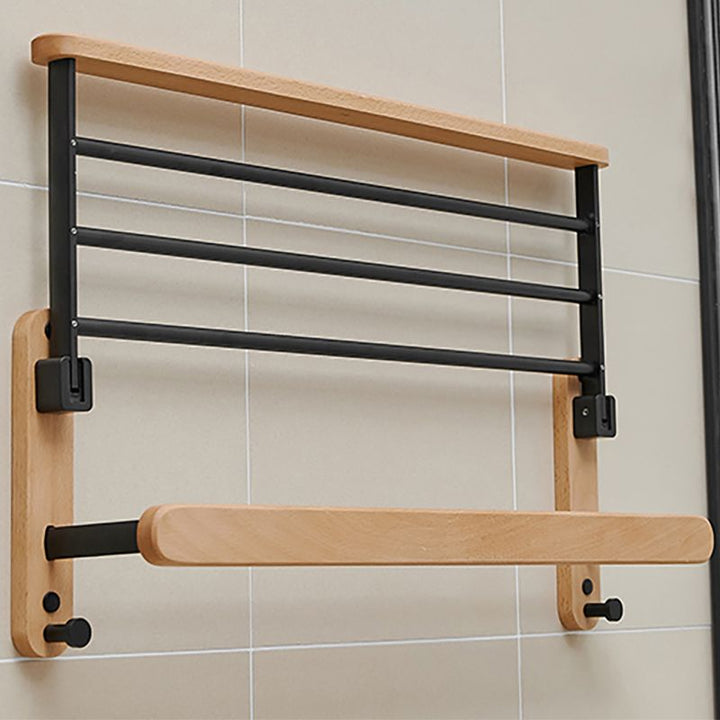 Lisslune | Metal and Wood Bathroom Accessories as Individual Piece or Set in Black