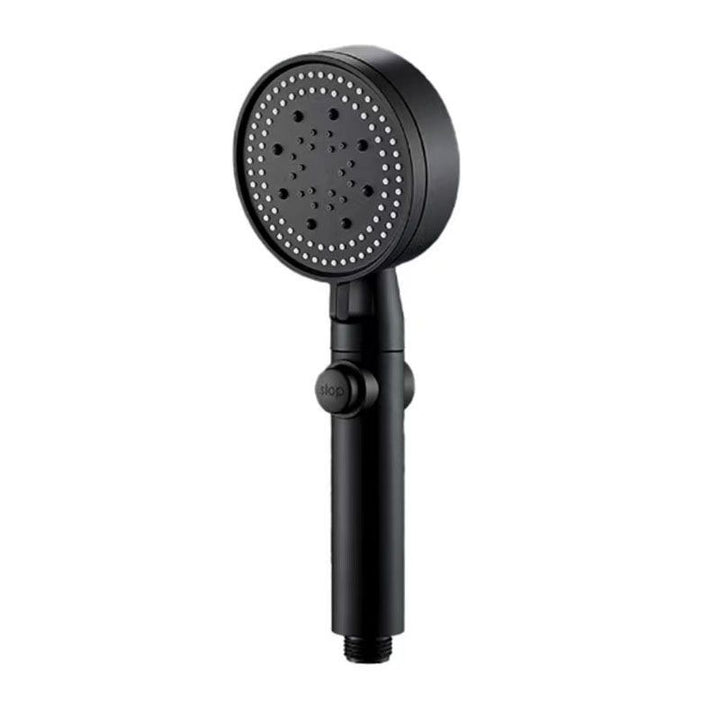 Lisslune | Contemporary Shower Head Handheld Shower Wall Mounted Round Plastic Shower Head Combo