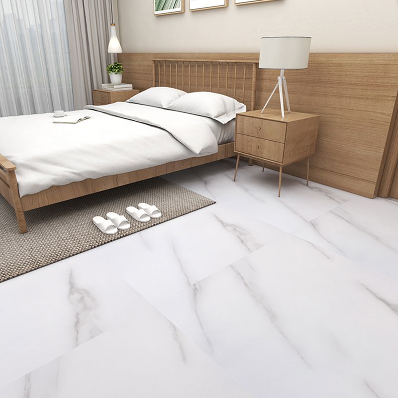 Lisslune | Indoor Vinyl Floor Peel and Stick PVC Marble Print Square Floor