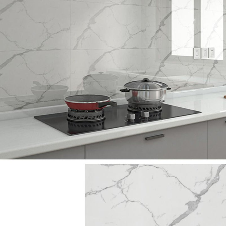 Lisslune | Waterproof Peel & Stick Tiles Marbling Single Tile for Bathroom Splashback