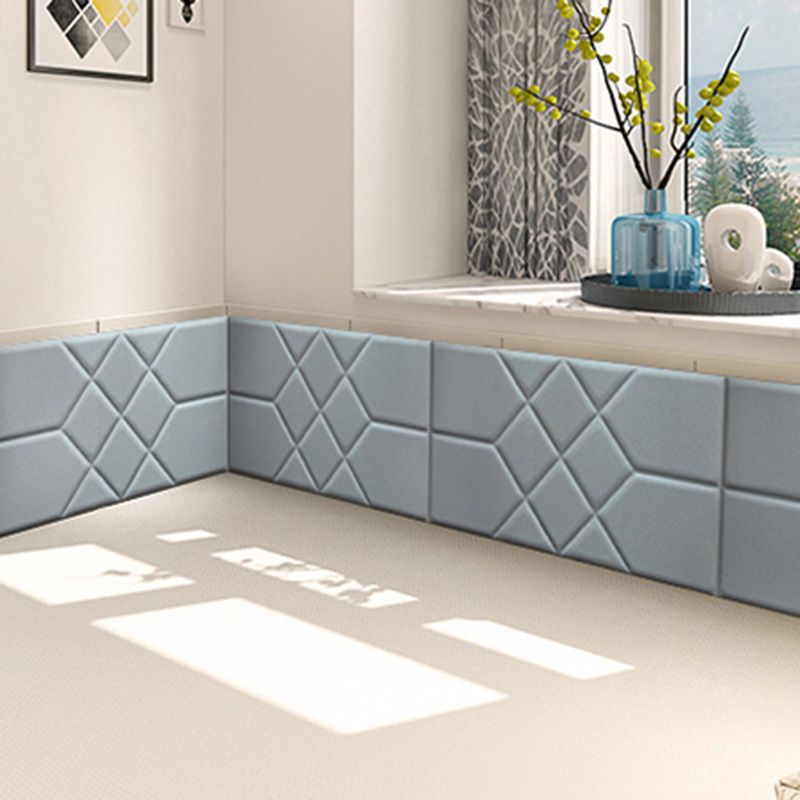 Lisslune | Modern Wall Cladding Living Room Peel and Stick 3D Embossing Waterproof Wall Cladding
