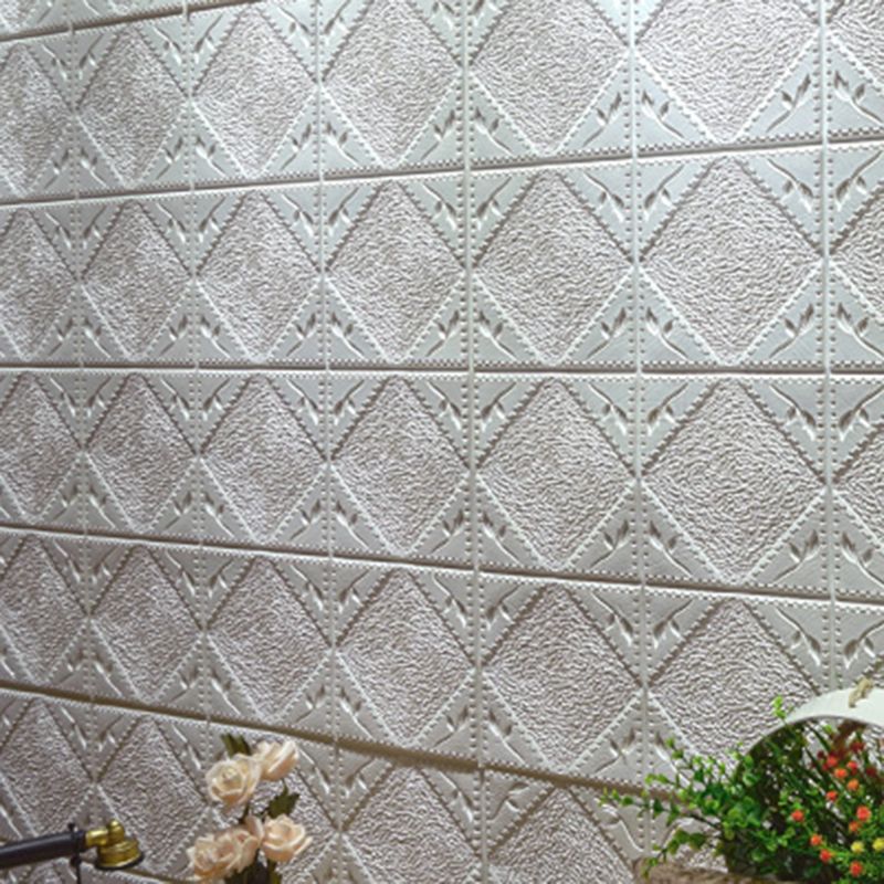Lisslune | Modern wall cladding 3D embossed PVC self-adhesive waterproof wall access panel
