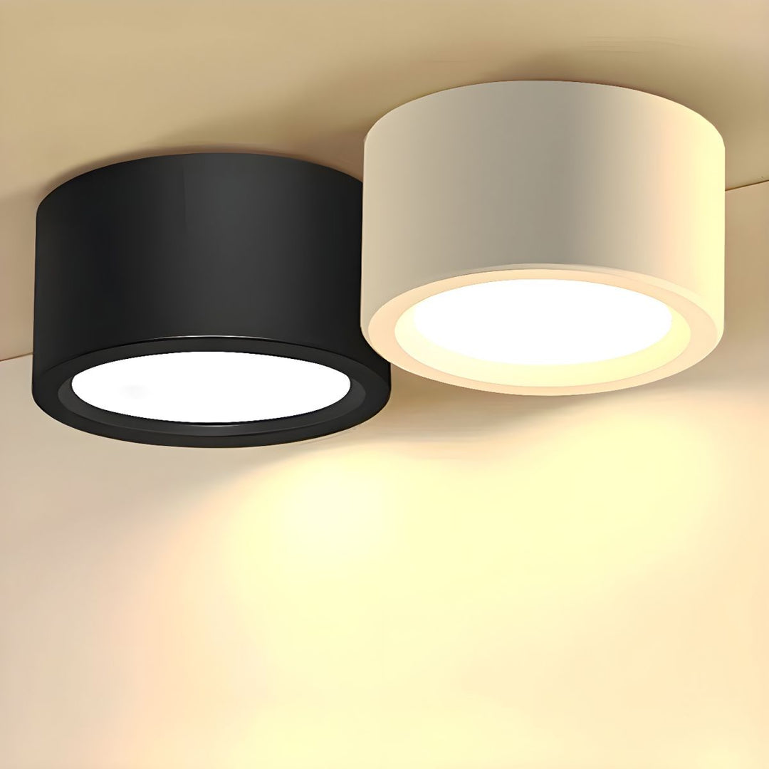Lisslune | LED Flush Mount Ceiling Light - Nordic Style Fixture for Indoor Spaces & Modern Home Decor