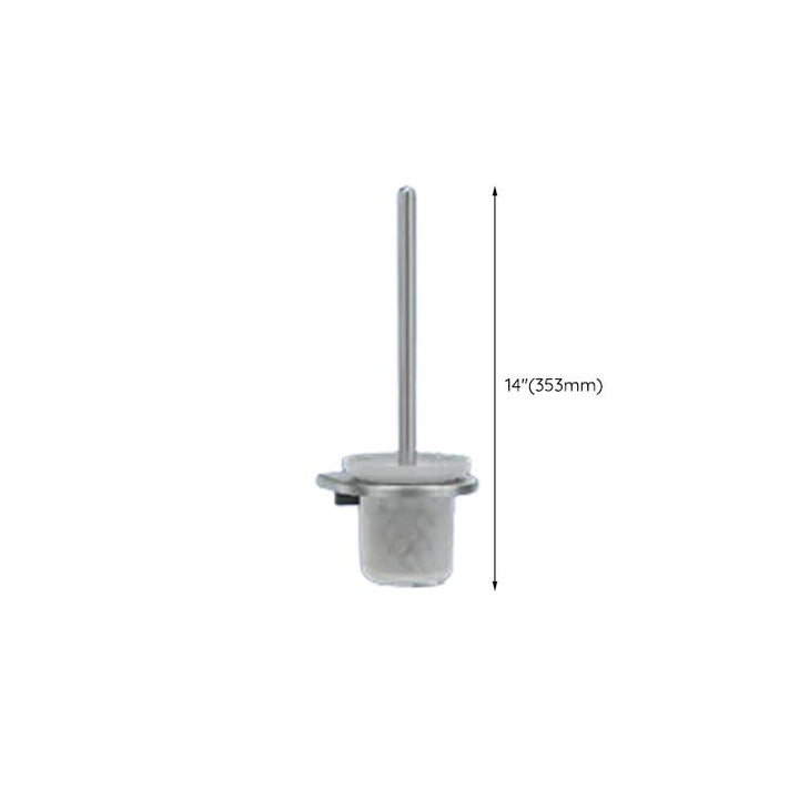 Lisslune | Contemporary bathroom accessory set made of aluminum with towel holder/bath shelf