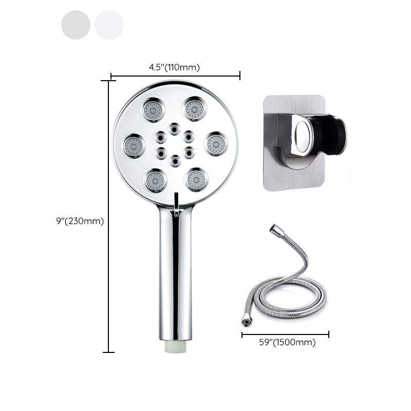 Lisslune | Contemporary Shower Head Plastic Shower Head with Adjustable Water Flow