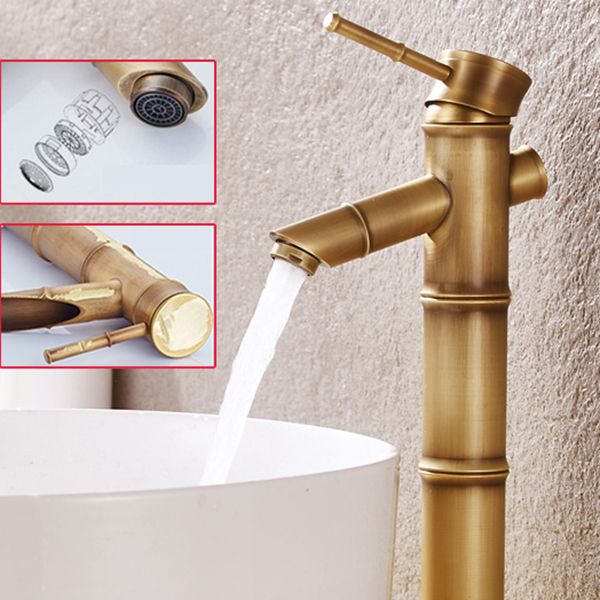 Lisslune | Country House Style Basin Mixer Single Hole Bathroom Fitting