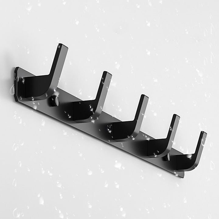 Lisslune | Mattes Finish Modern Bathroom Accessories 2 - Piece Bathroom Accessory Set, Bathrobe Hooks
