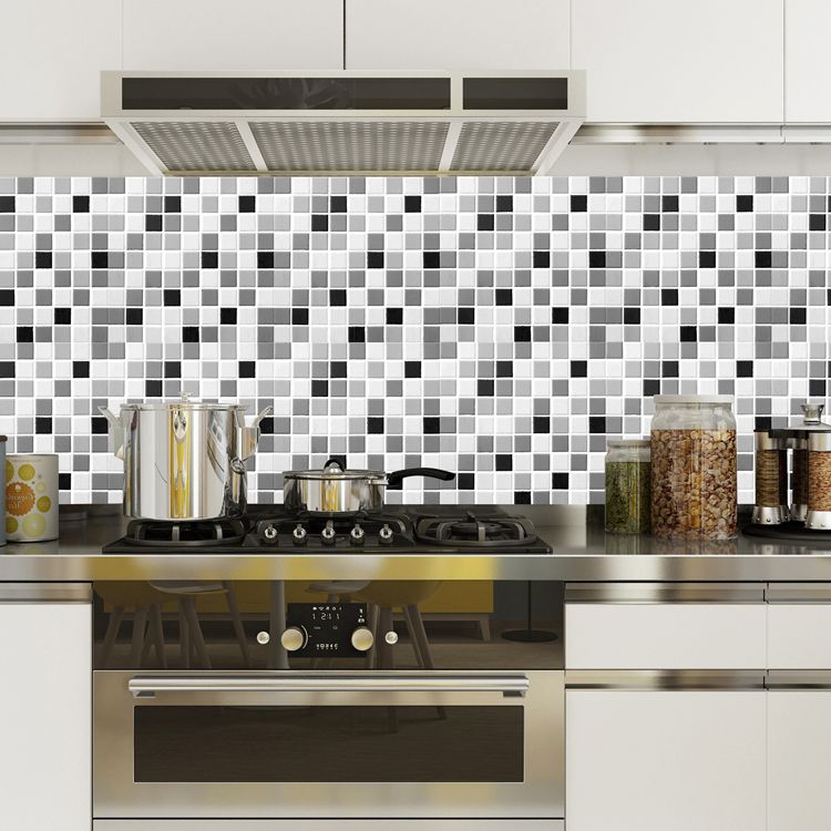 Skorter | Mosaic Tile Wallpaper Plastic Waterproof Peel & Stick Mosaic Tile