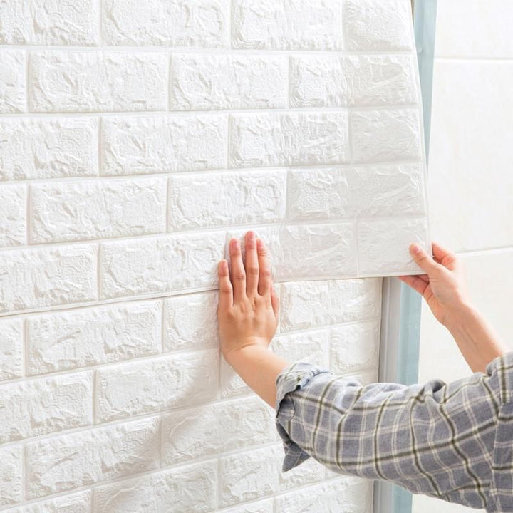 Lisslune | Modern Wall Access Panel PVC 3D-embossed Peel and Stick Soundproof Cladding