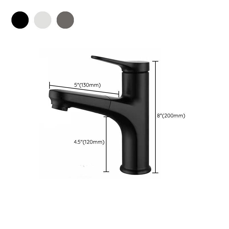 Lisslune | Contemporary Style Centerset Faucets Bathroom Fixtures with Lever Handle