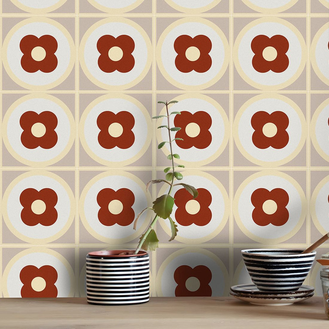 Lisslune | Square Peel & Stick Field Tile Waterproof PVC Peel and Stick Wall Tile