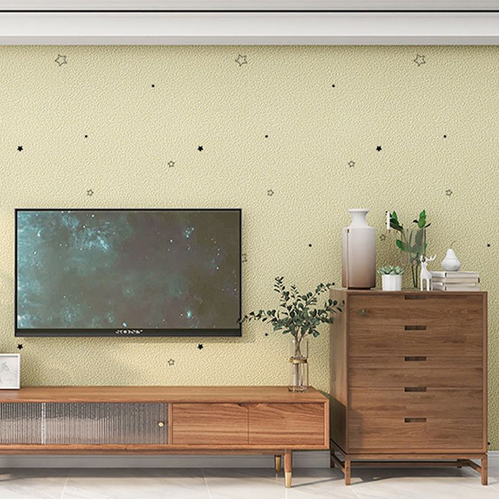Lisslune | Creative Wall Covering Star Pattern Stain Resistant Waterproof Wall Covering