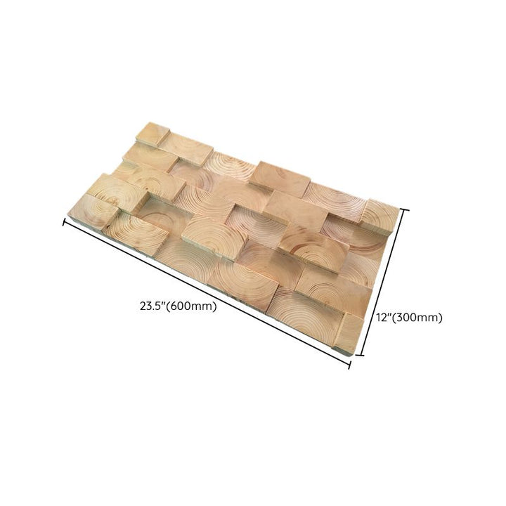Lisslune | Wall-Ceiling Light Wood Gluing Mosaic Indoor Modern Wall Ceiling
