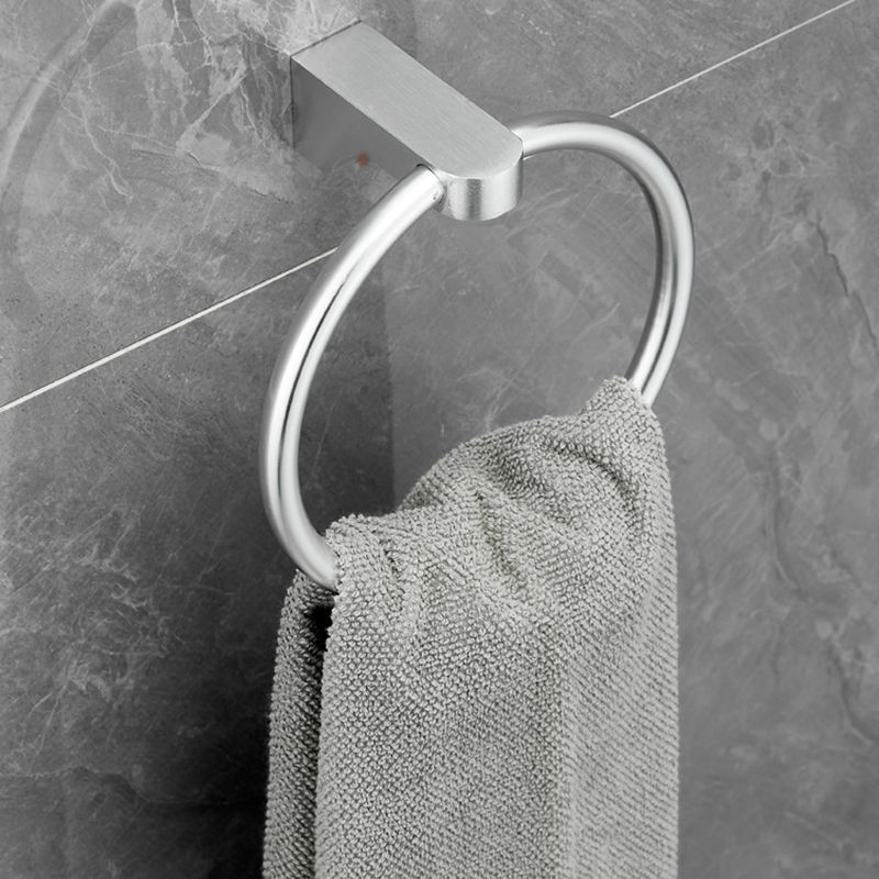 Lisslune | 6-piece chrome bathroom accessory as a single item or as a set with towel ring bar