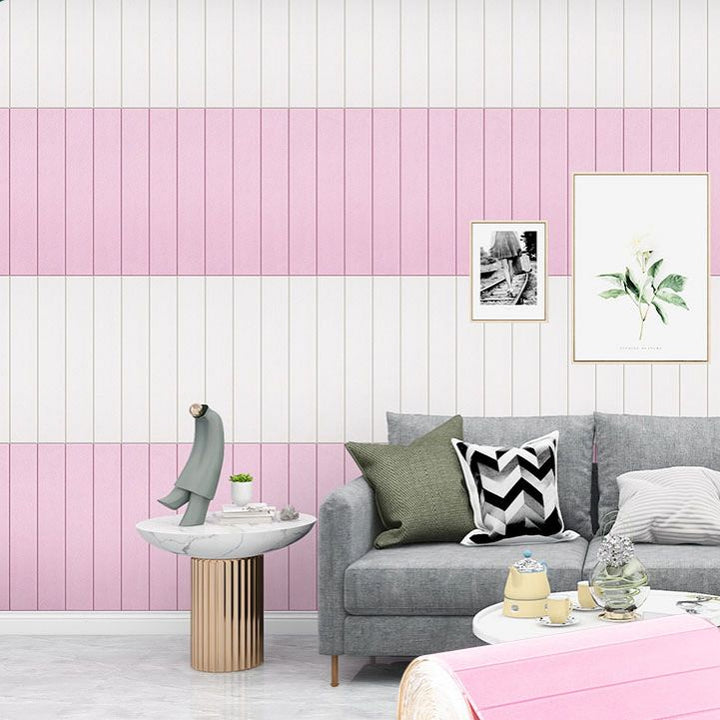 Lisslune | Modern Wood Paneling Smooth Wall Interior Wood Grain Design Plank