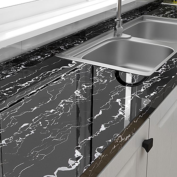 Lisslune | Modern Peel and Stick Back Wall PVC Rectangle Tile - Peel & Stick for the Kitchen