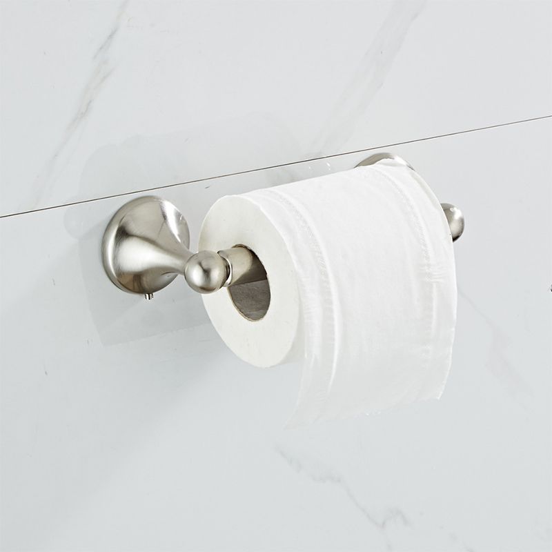 Lisslune | Metal Bathroom Set Traditional Style Nickel Bathroom Accessories Set