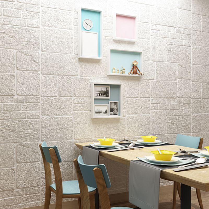 Lisslune | Modern PVC Cladding Smooth Wall Interior 3D Living Room Plank Set of 1