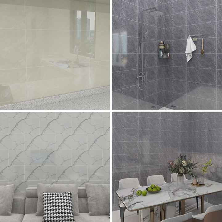 Lisslune | Modern Peel/Stick Back Wall Tiles PVC Peel and Stick Back Wall Tiles