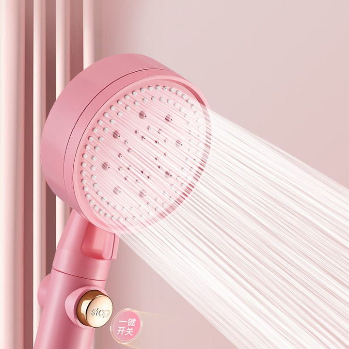 Lisslune | Modern Shower Head Plastic Bathroom Shower Head with Adjustable Spray Pattern