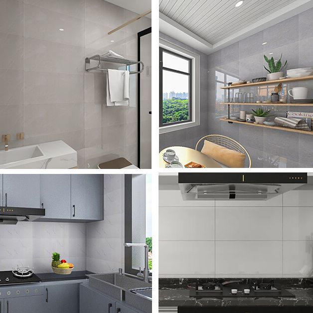 Lisslune | PVC Stripping and Gluing Wall Tile Rectangular Field Tile Wallpaper