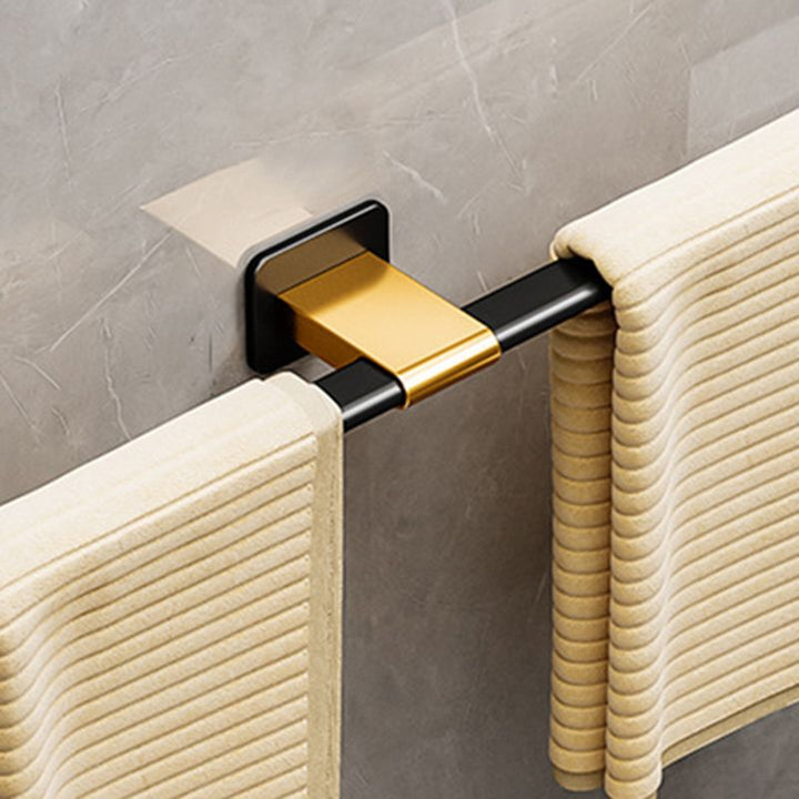 Lisslune | Contemporary Aluminum Bathroom Accessories Set Towel Bar Bathroom Accessories