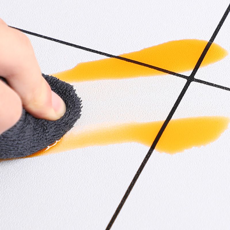 Lisslune | Modern Tile Peel & Stick PVC Grid Pattern Self-Adhesive Wallpaper