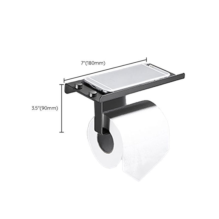 Lisslune | Modern Bathroom Fixture Set Towel Bar Gray Bathroom Shelf Bathroom Set