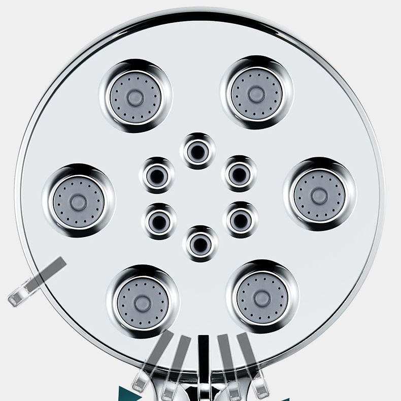 Lisslune | Contemporary Shower Head Plastic Shower Head with Adjustable Water Flow