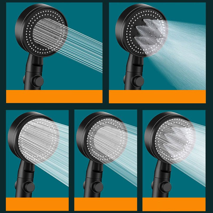 Lisslune | Contemporary Shower Head Combo Hand Shower Plastic Wall Mounted Shower Head