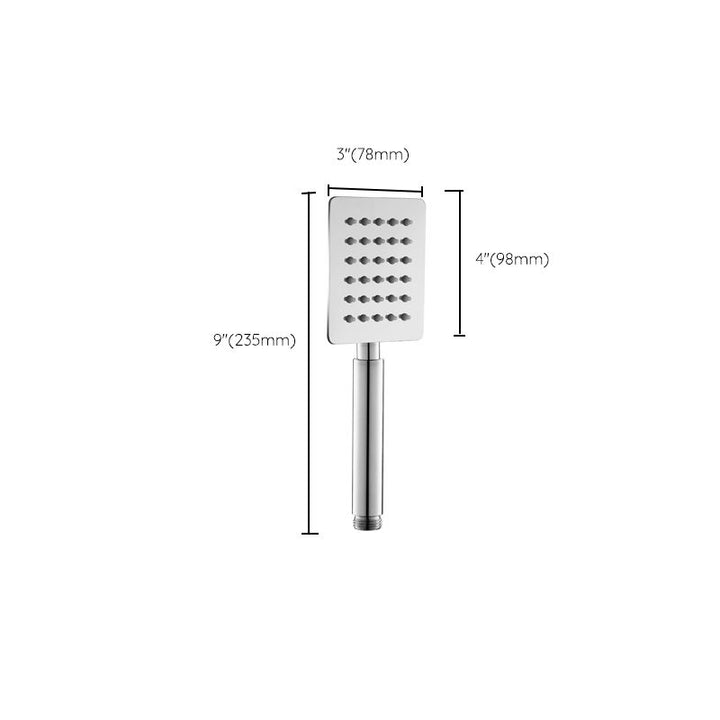 Lisslune | Modern Handheld Shower Head Pressure Steel 304 Shower Head
